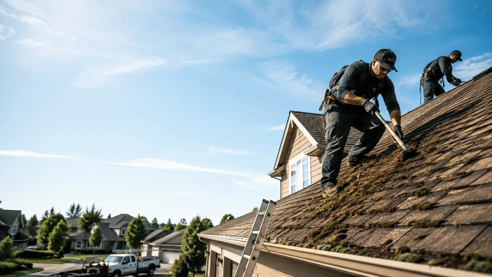 Roof Moss Removal in Hardtner, KS near me